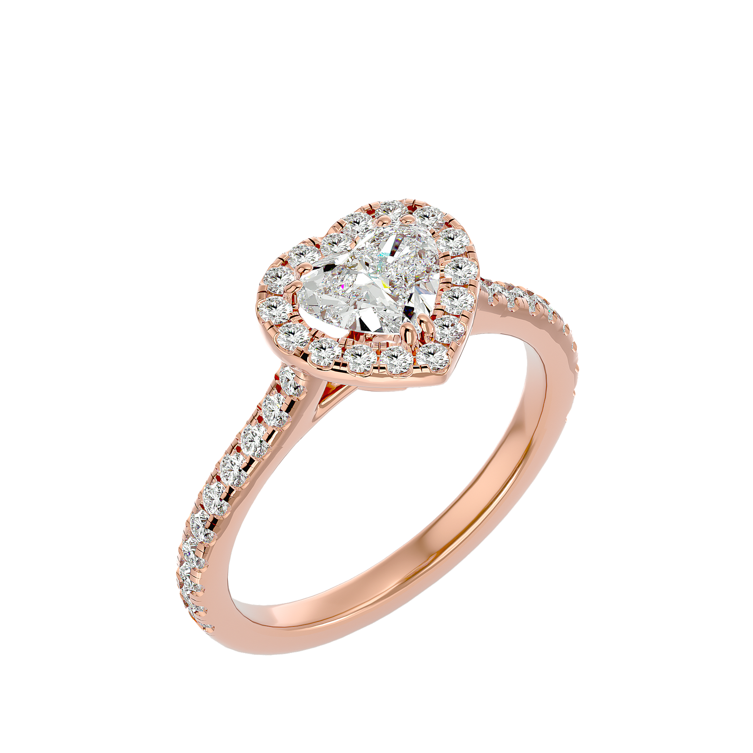 Erica Diamond Halo Ring
