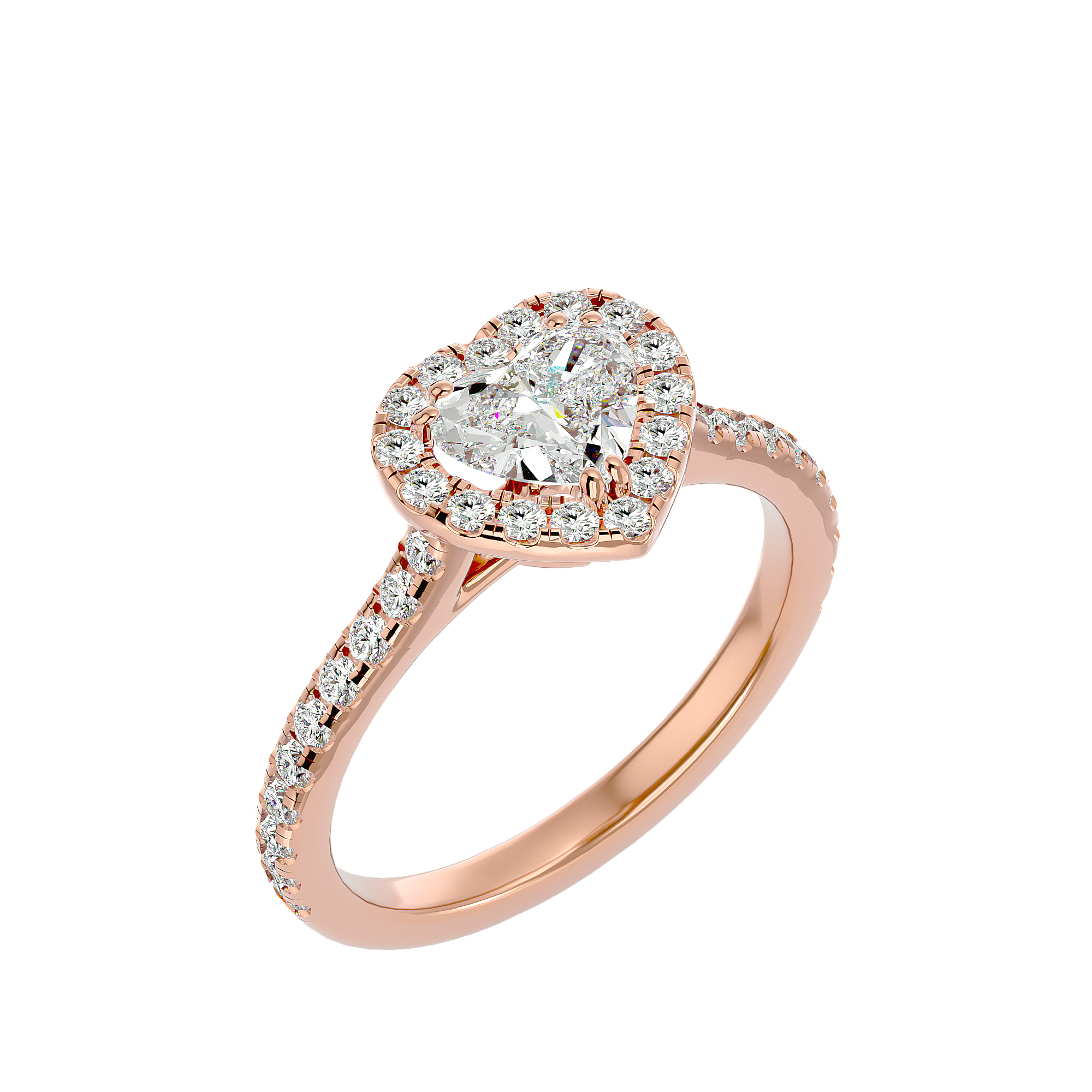 Erica Diamond Halo Ring