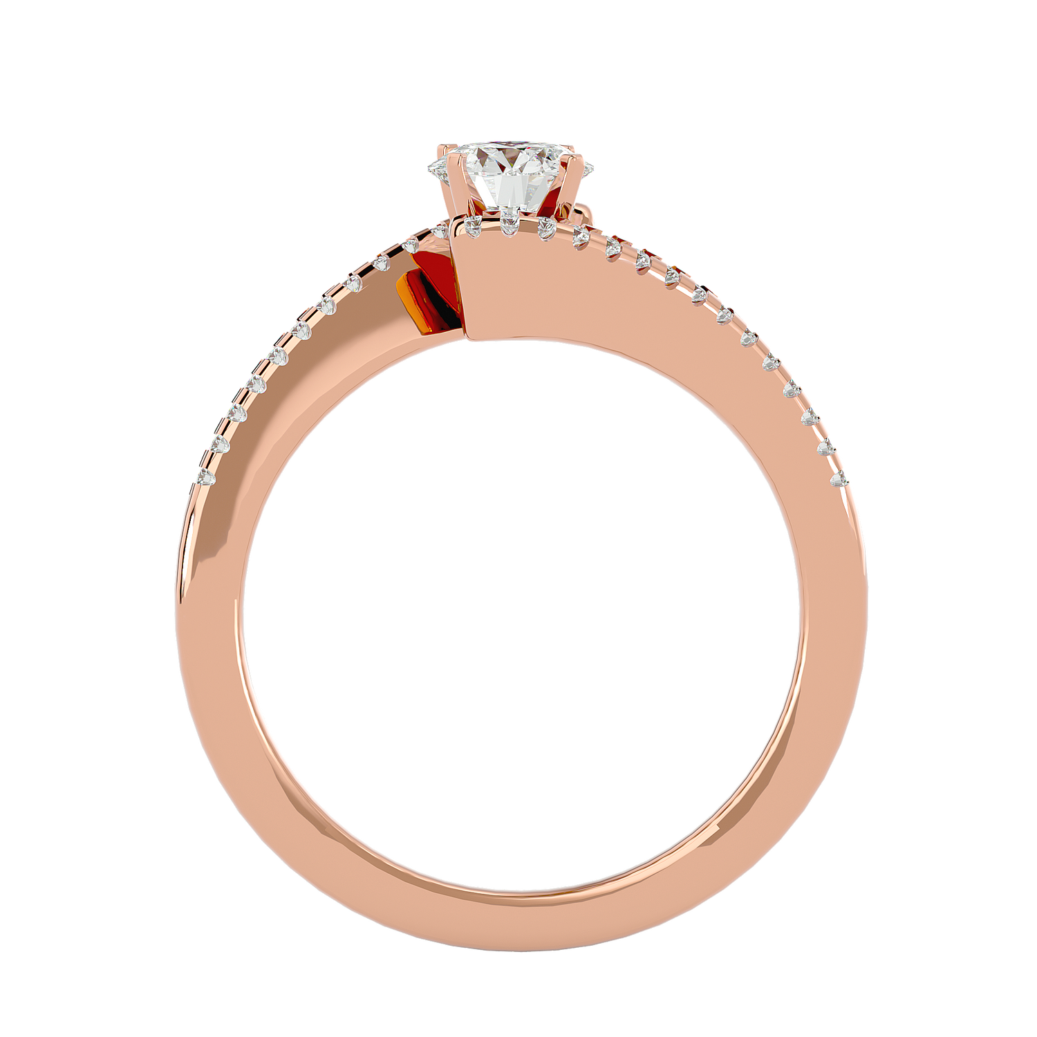 Harmony Solitaire Ring