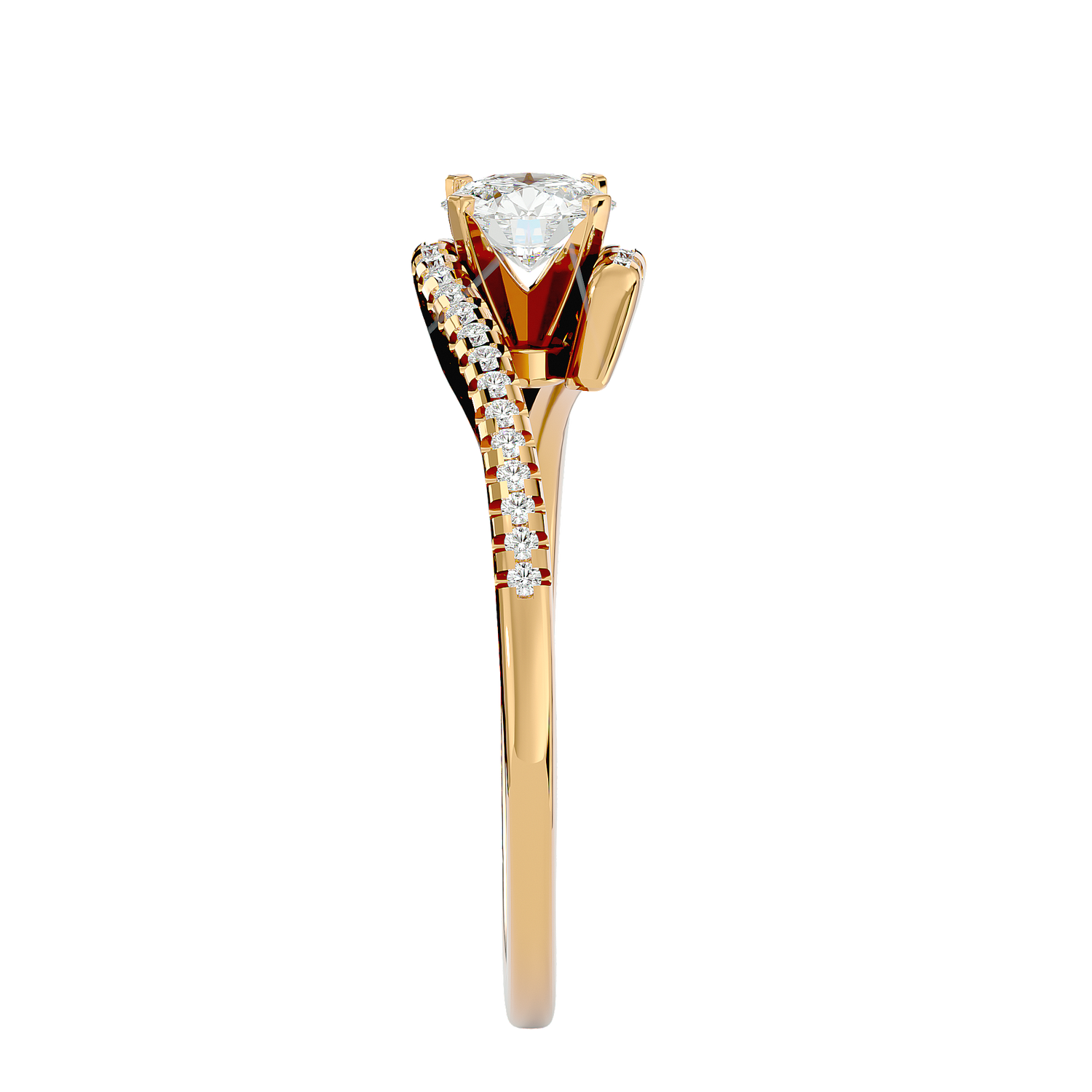 Harmony Solitaire Ring