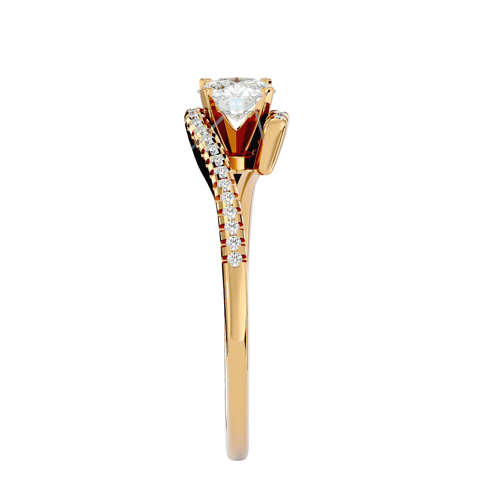 Harmony Solitaire Ring