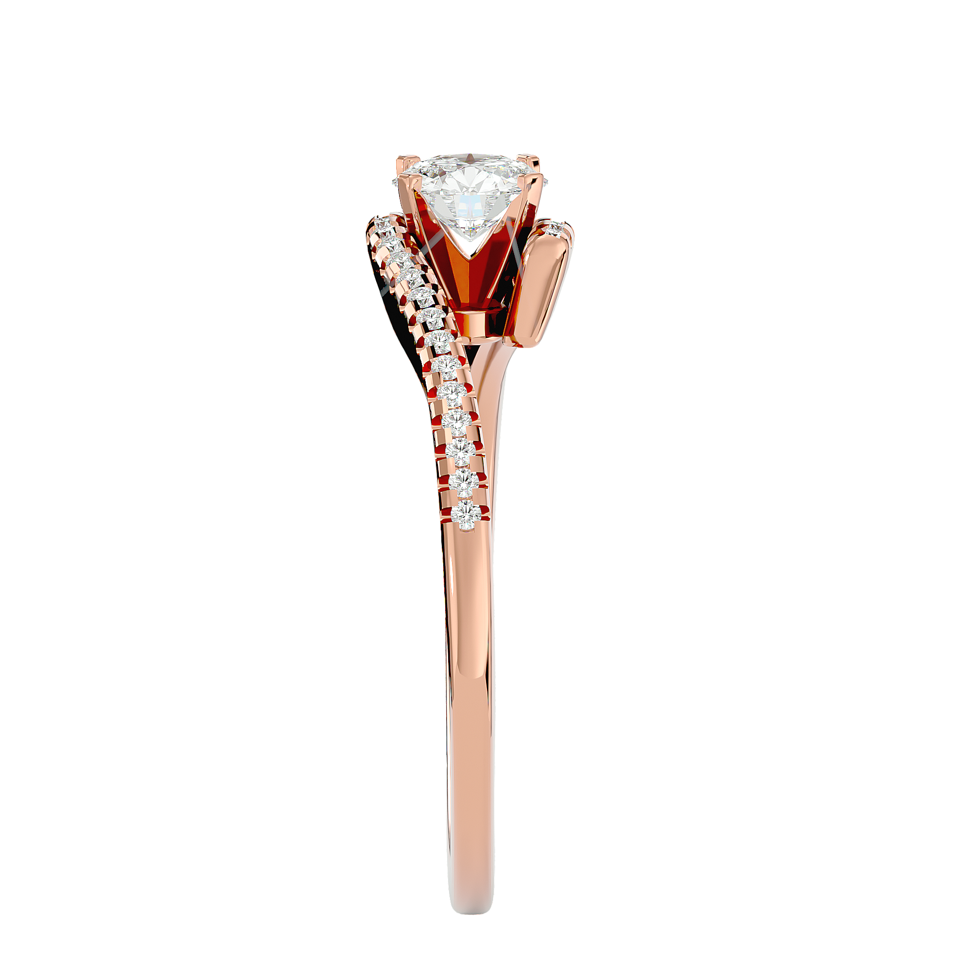 Harmony Solitaire Ring
