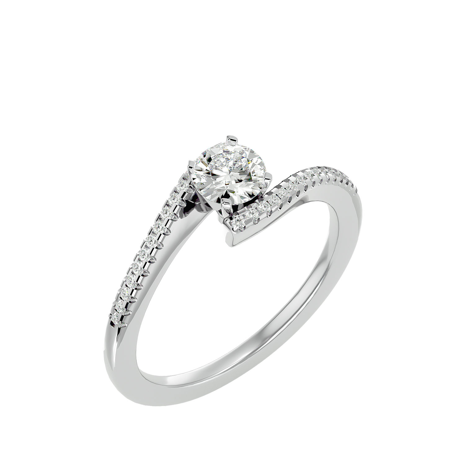 Harmony Solitaire Ring