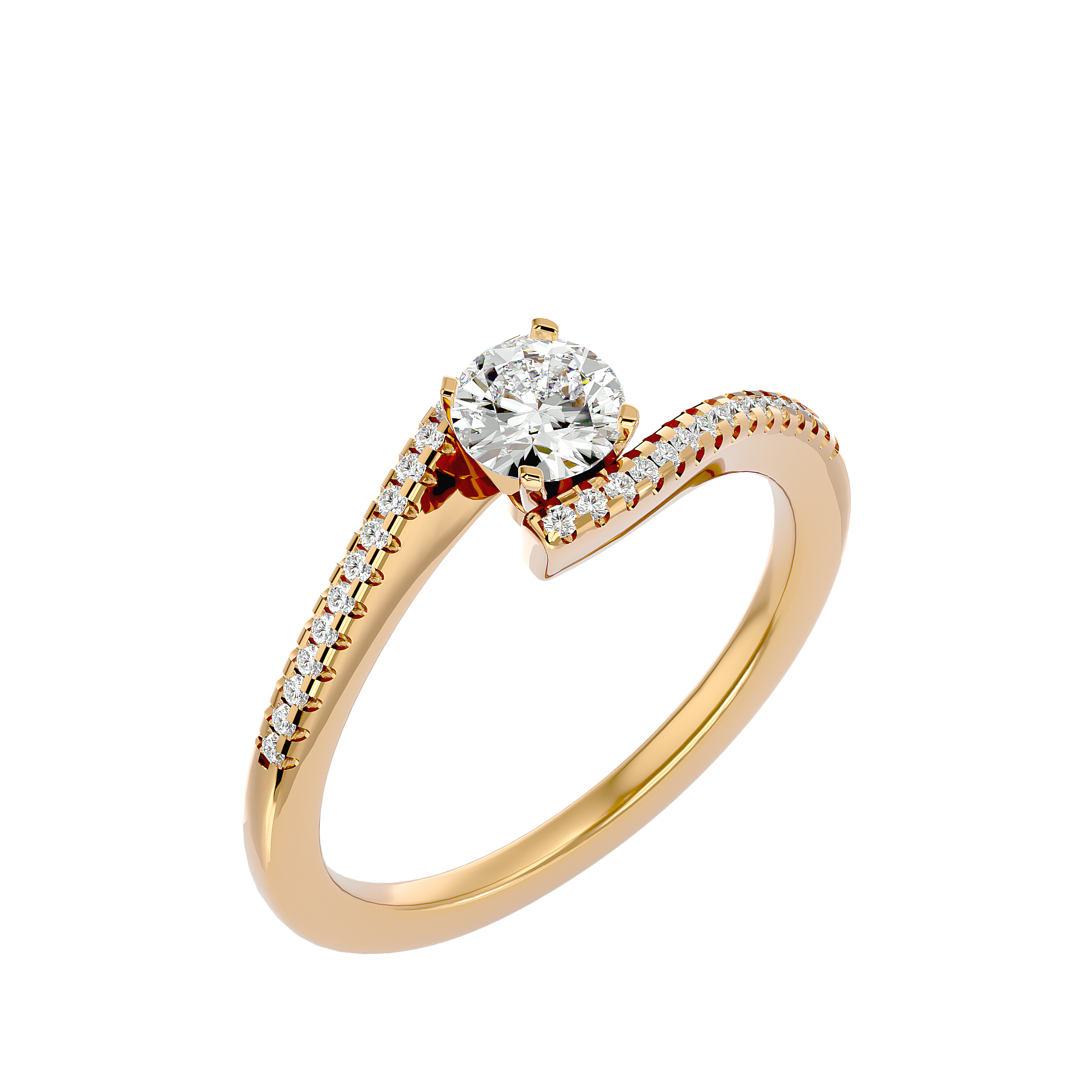 Harmony Solitaire Ring