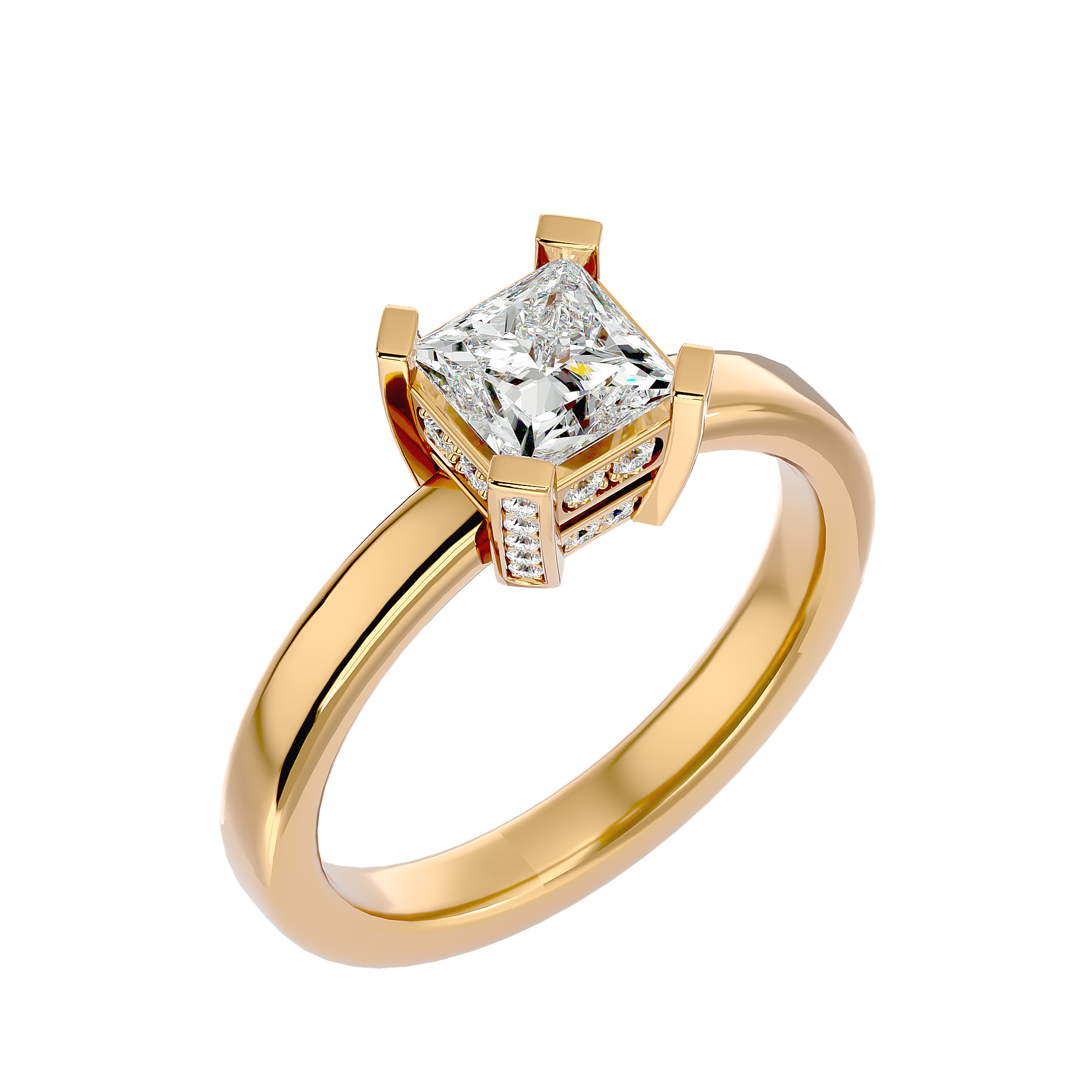 Zaniah Solitaire Ring