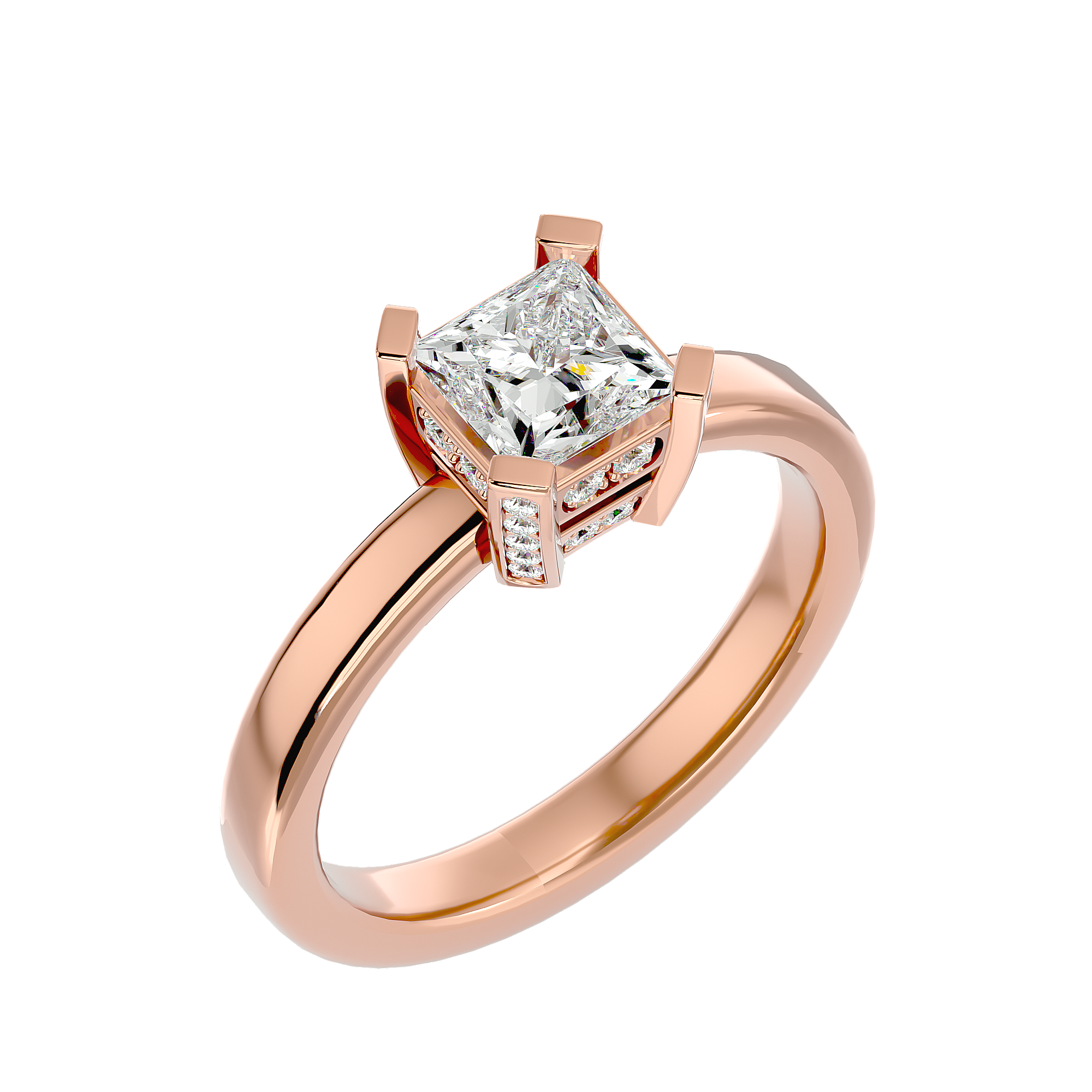 Zaniah Solitaire Ring