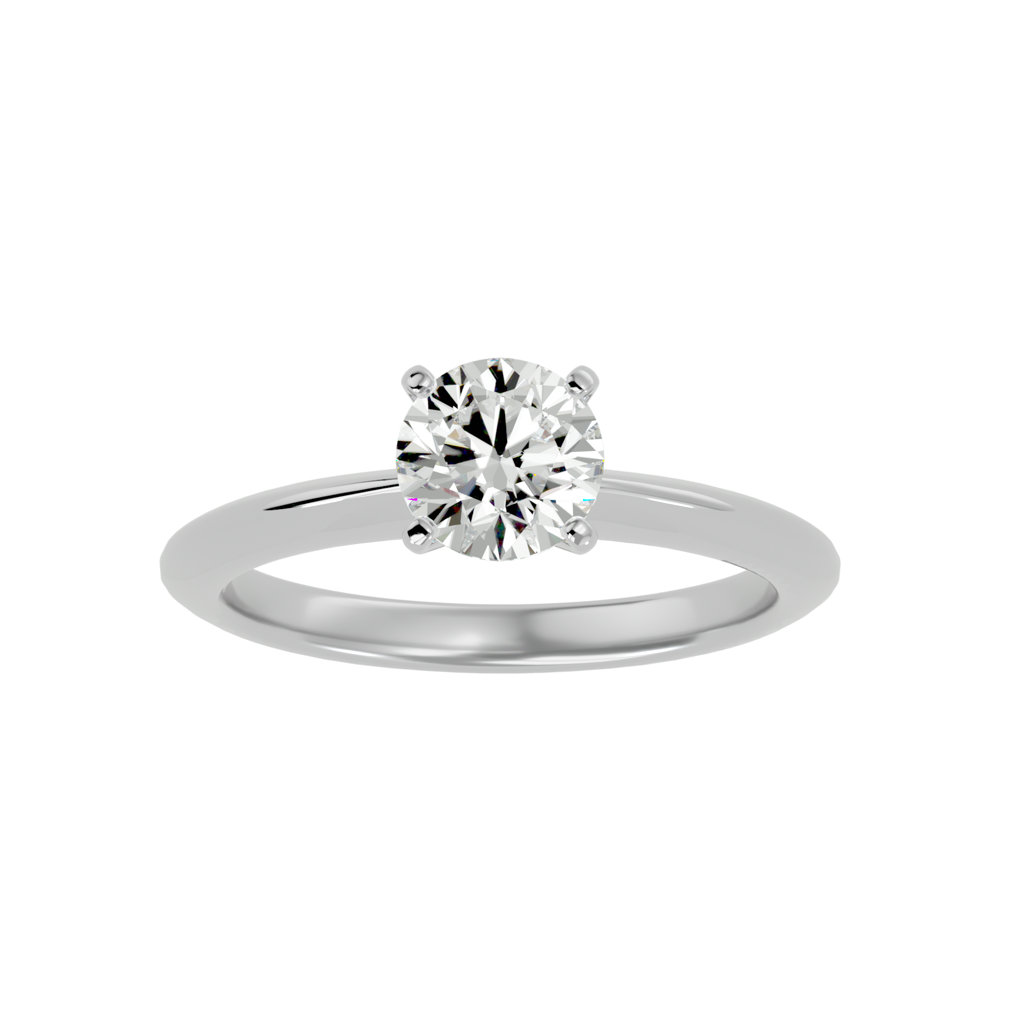 Zephyr Solitaire Ring