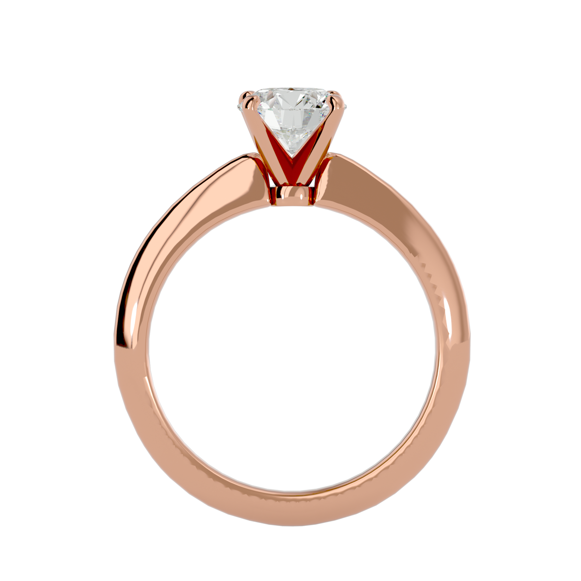 Zephyr Solitaire Ring