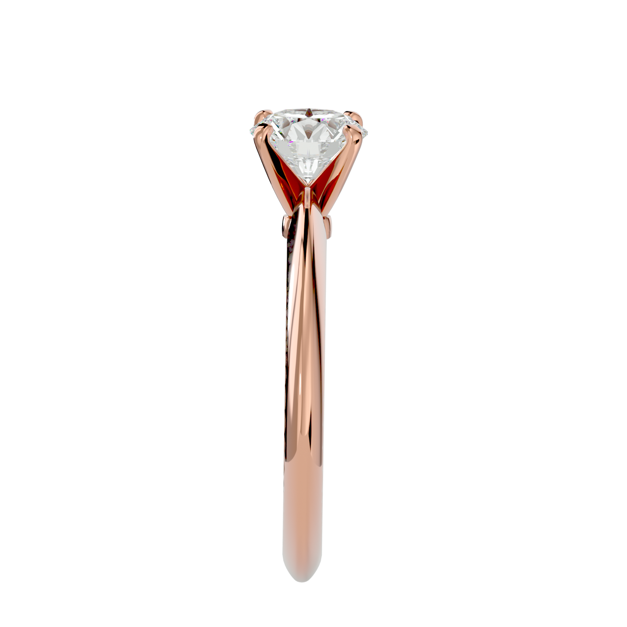 Zephyr Solitaire Ring