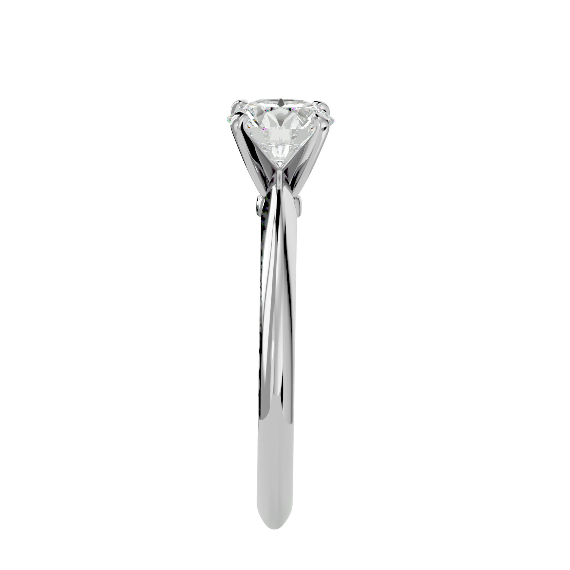 Zephyr Solitaire Ring