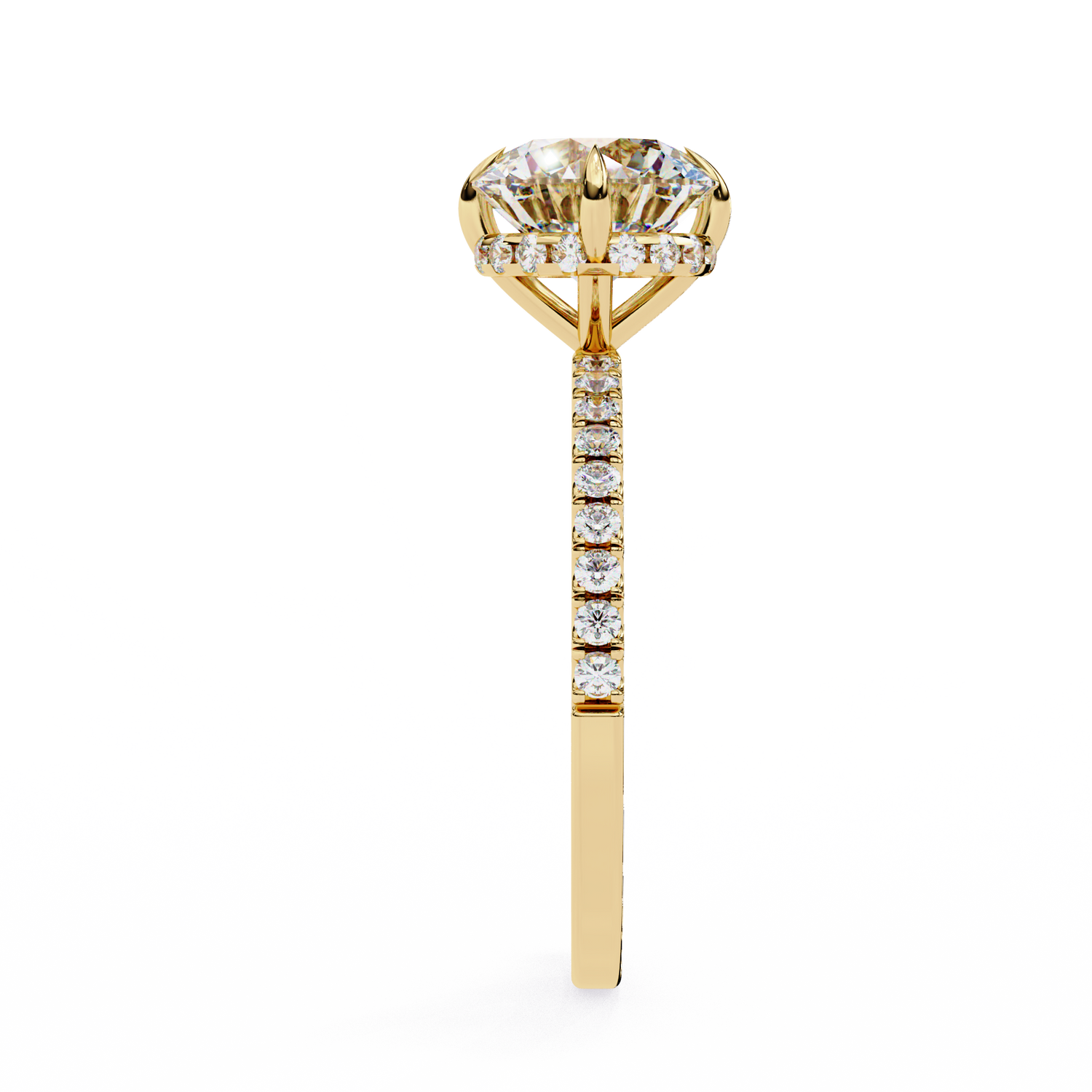 Insignia Solitaire Ring