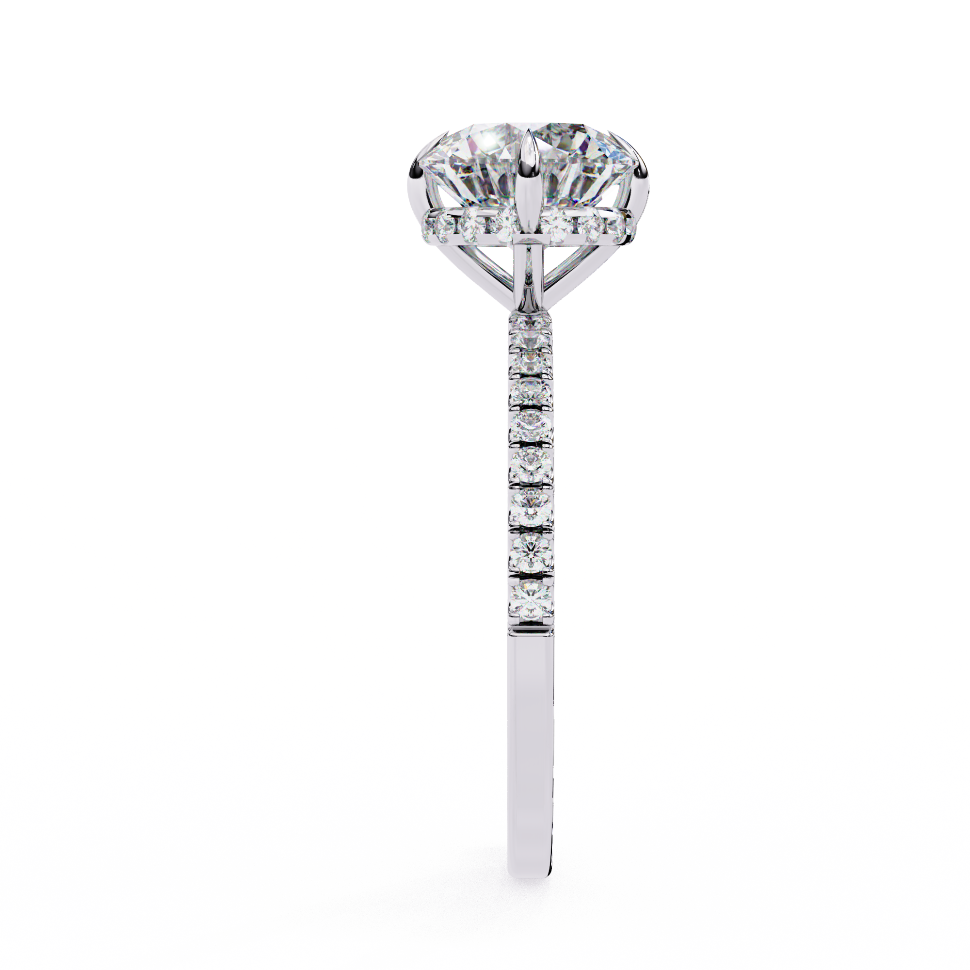 Insignia Solitaire Ring