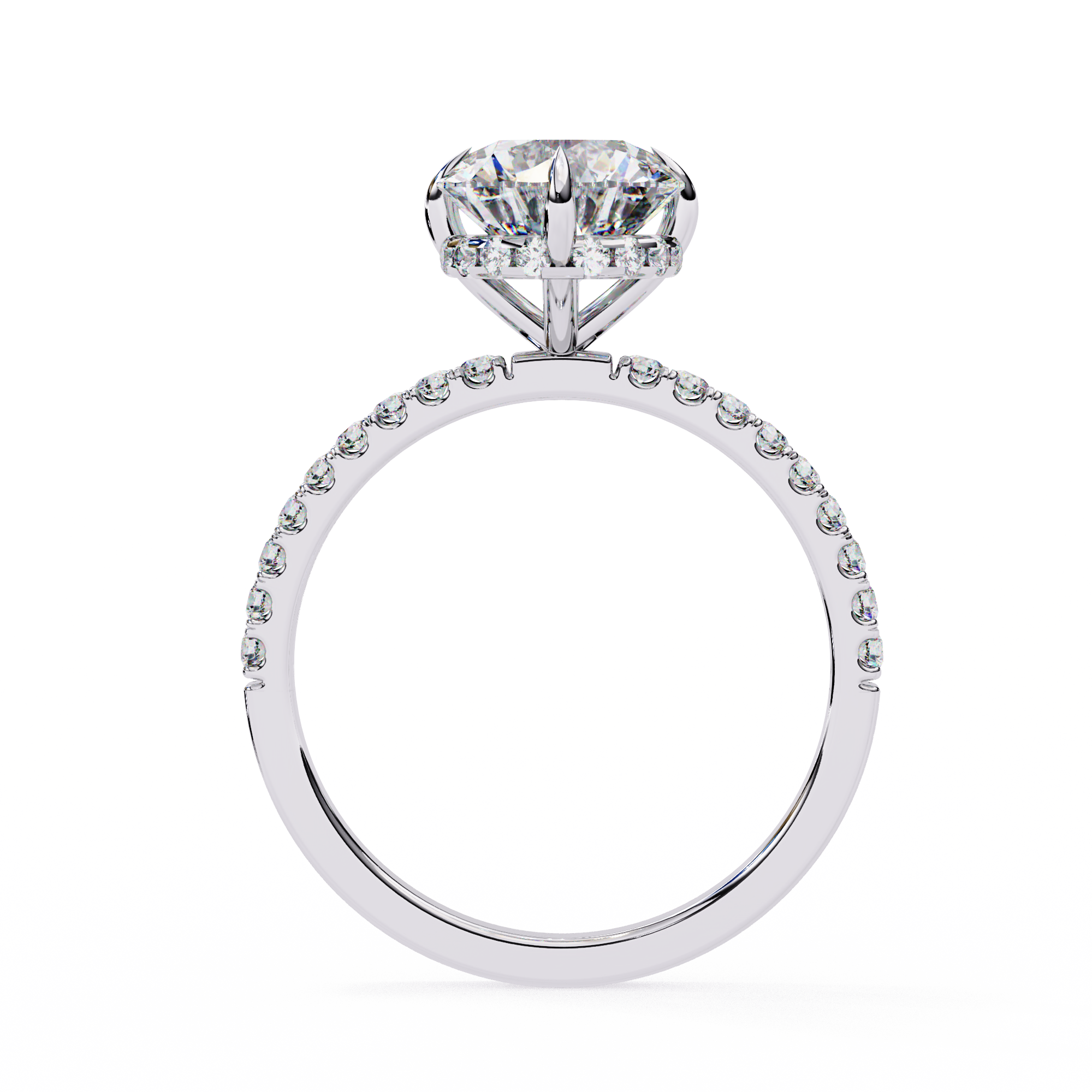 Insignia Solitaire Ring