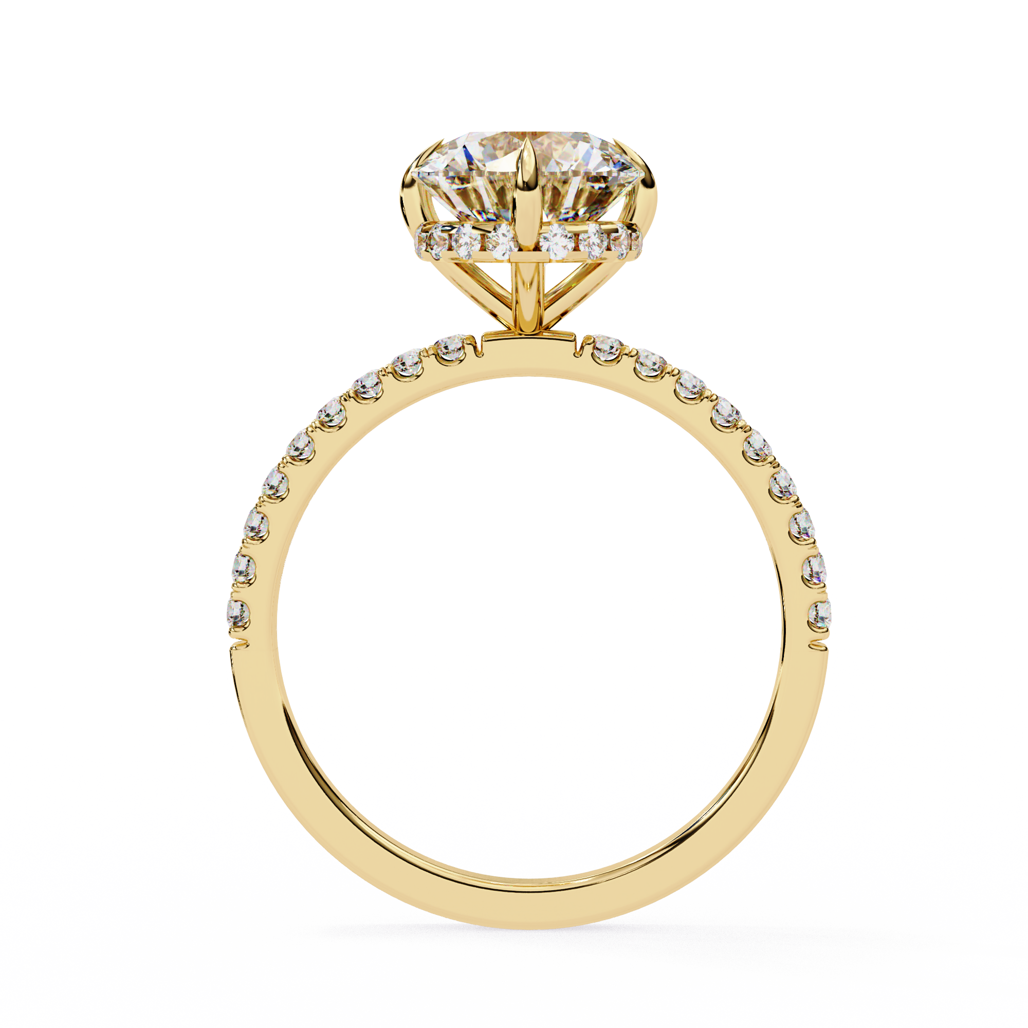 Insignia Solitaire Ring