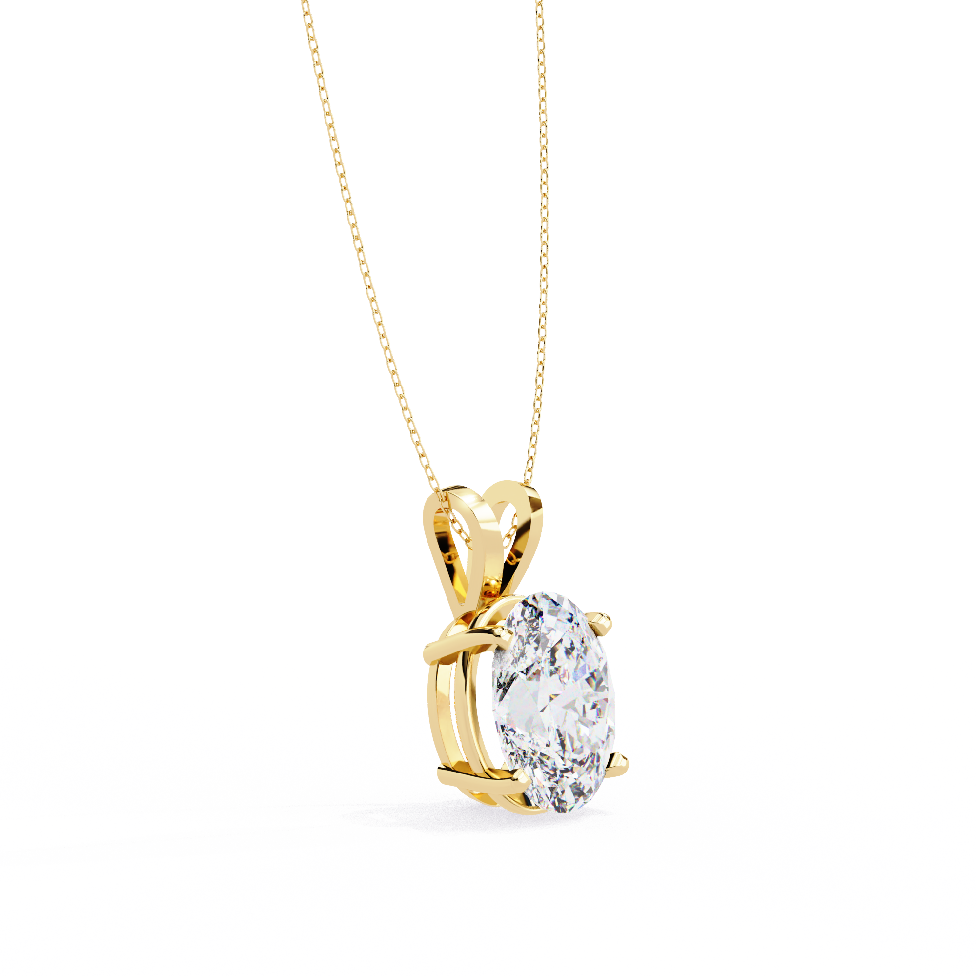 Josephine Solitaire Pendant