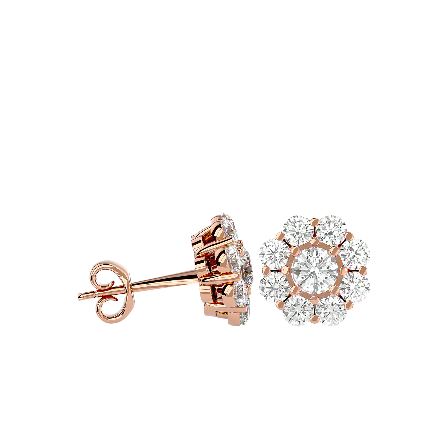 Omega Diamond Stud