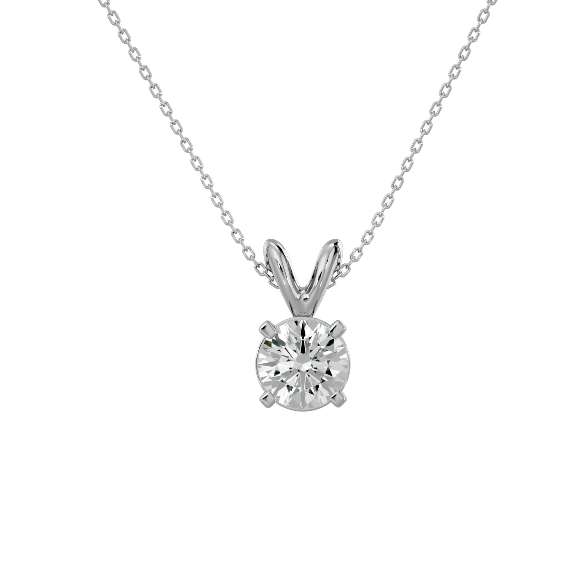 Charlotte Solitaire Pendant