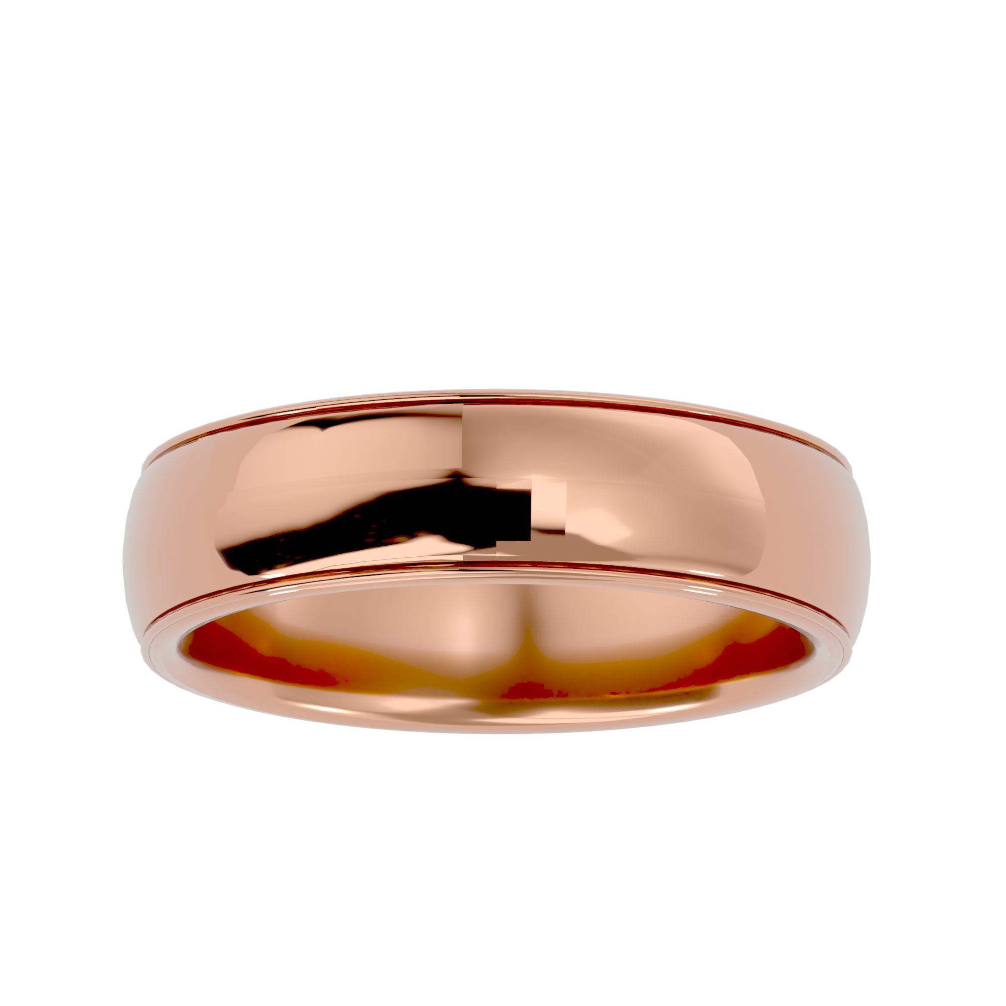 Allegra Mens Wedding Band