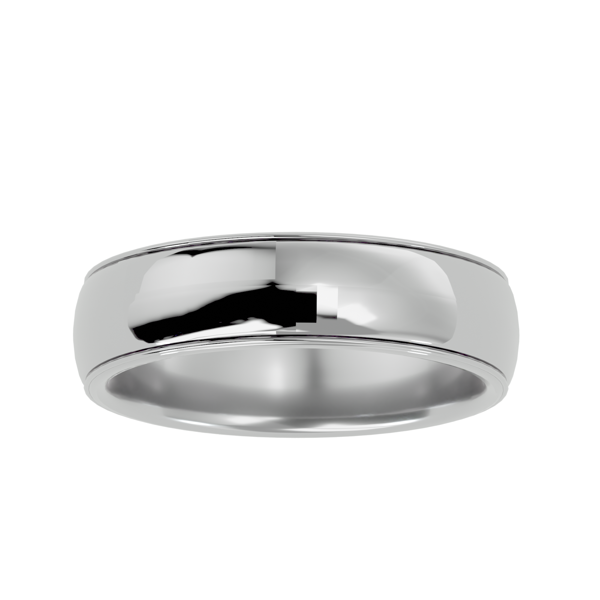 Allegra Mens Wedding Band