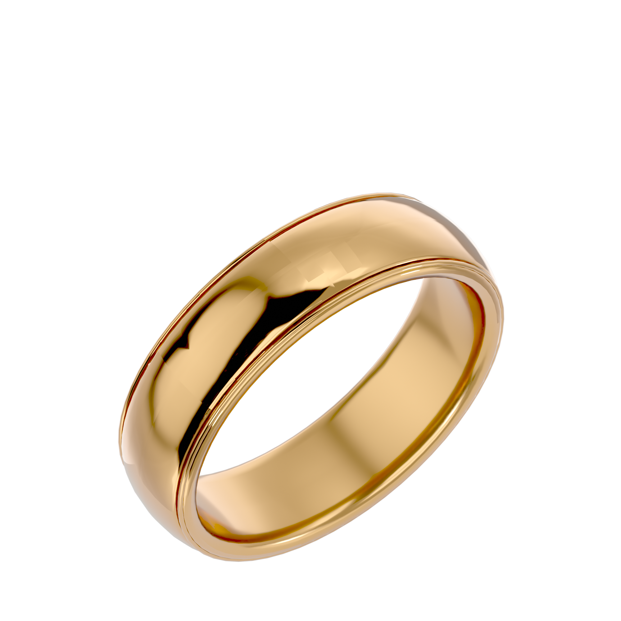 Allegra Mens Wedding Band