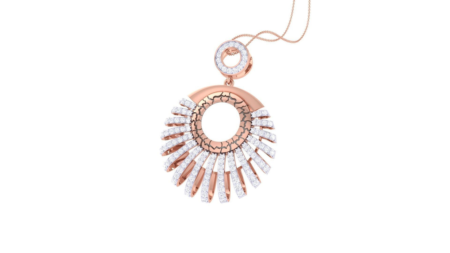 Virginia Diamond Pendant Set