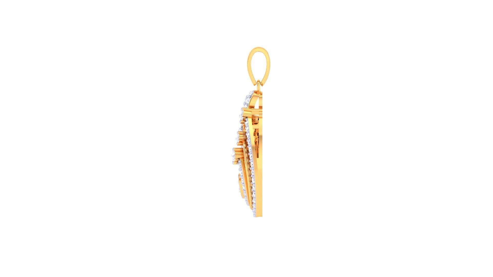 Violetta Diamond Pendant Set