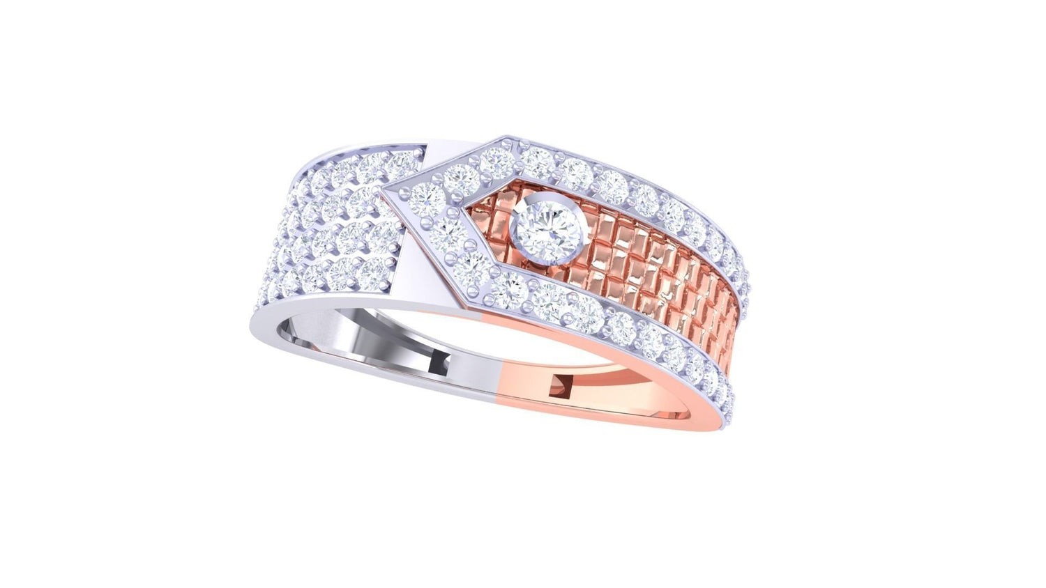 Hanson Diamond Mens Ring