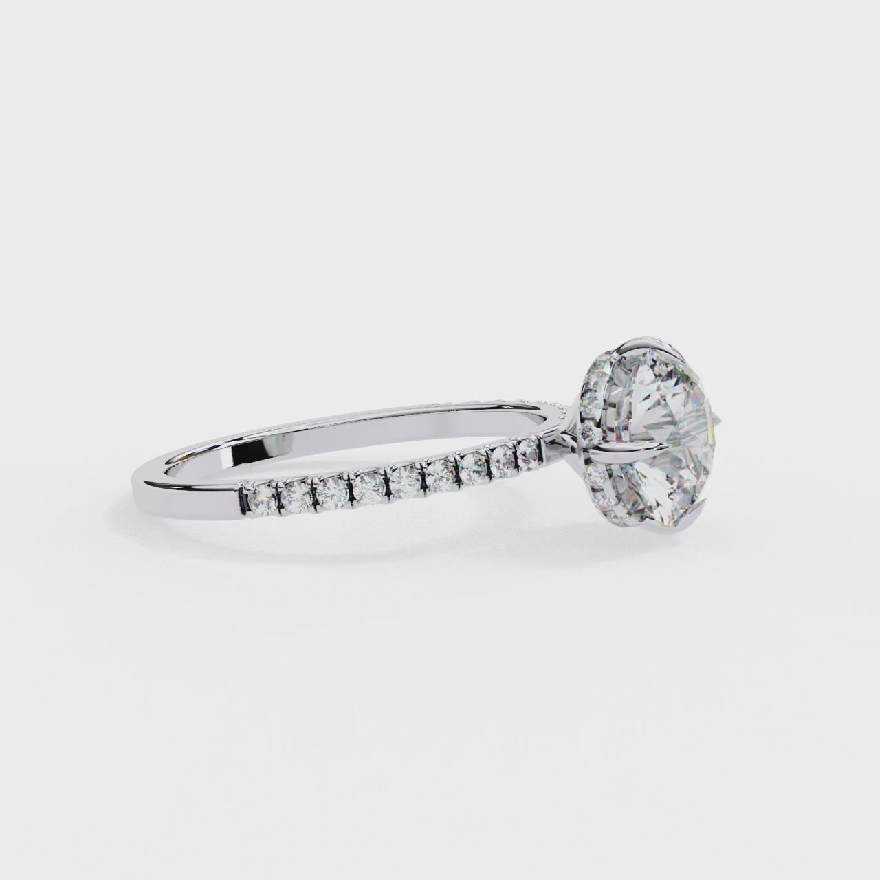 Insignia Solitaire Ring