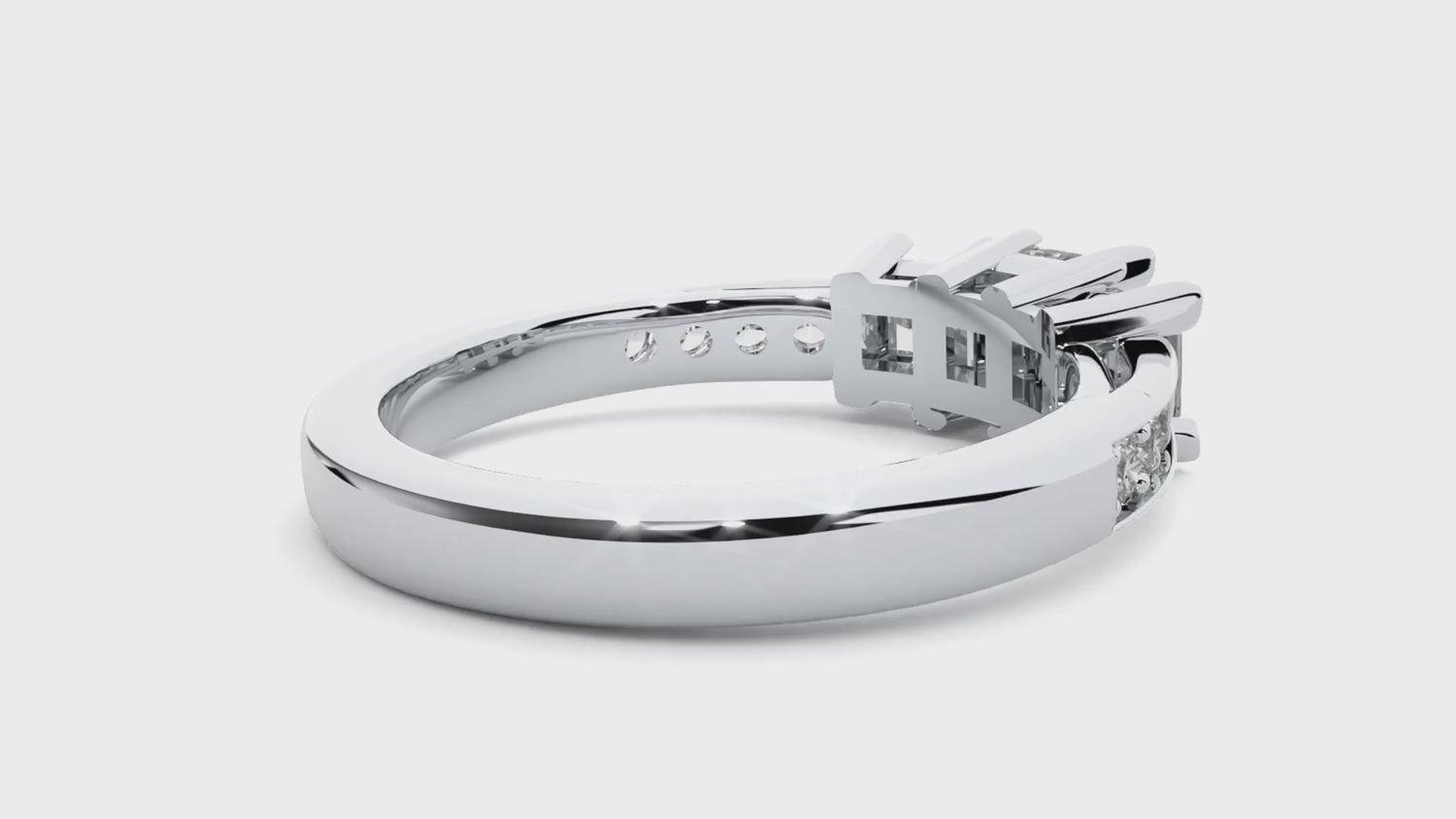 Katniss Three Stone Ring