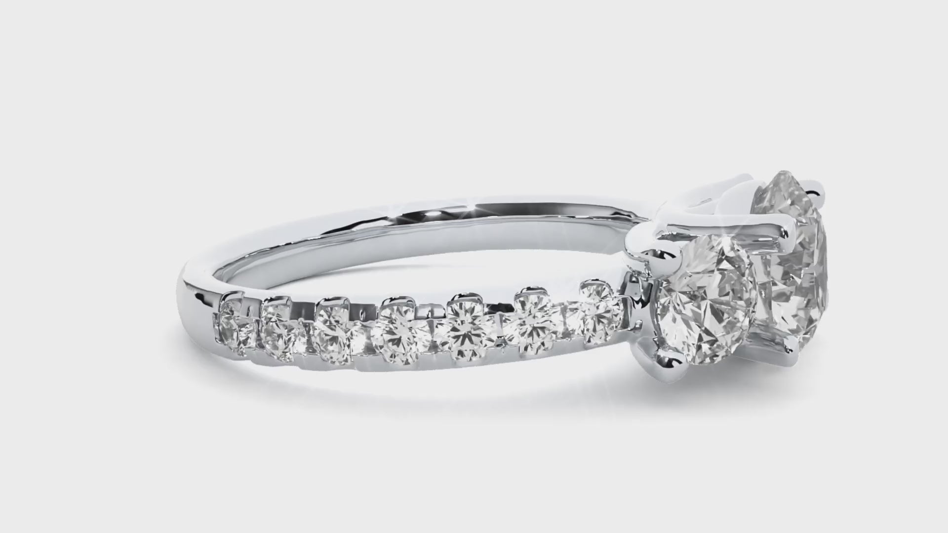 Maeve Three Stone Ring