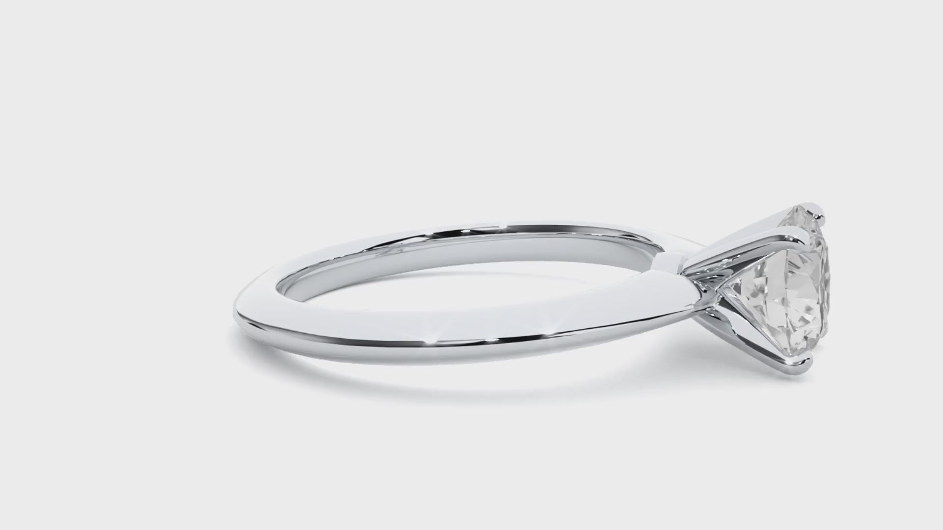 Zephyr Solitaire Ring