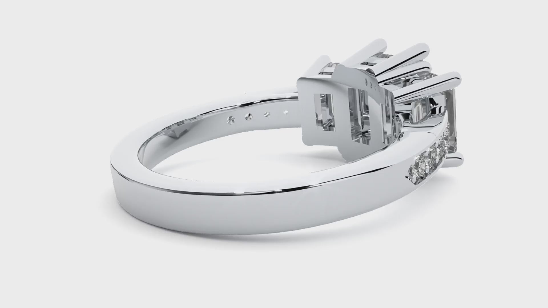 Sophia Three Stone Ring