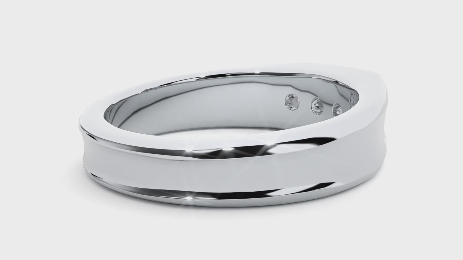 Bethany Mens Studded Ring
