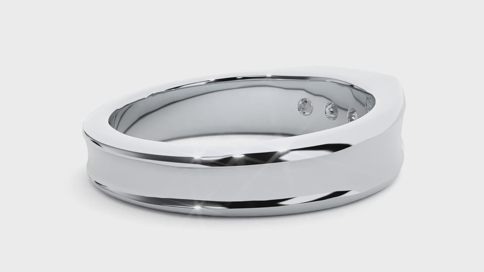 Bethany Mens Studded Ring