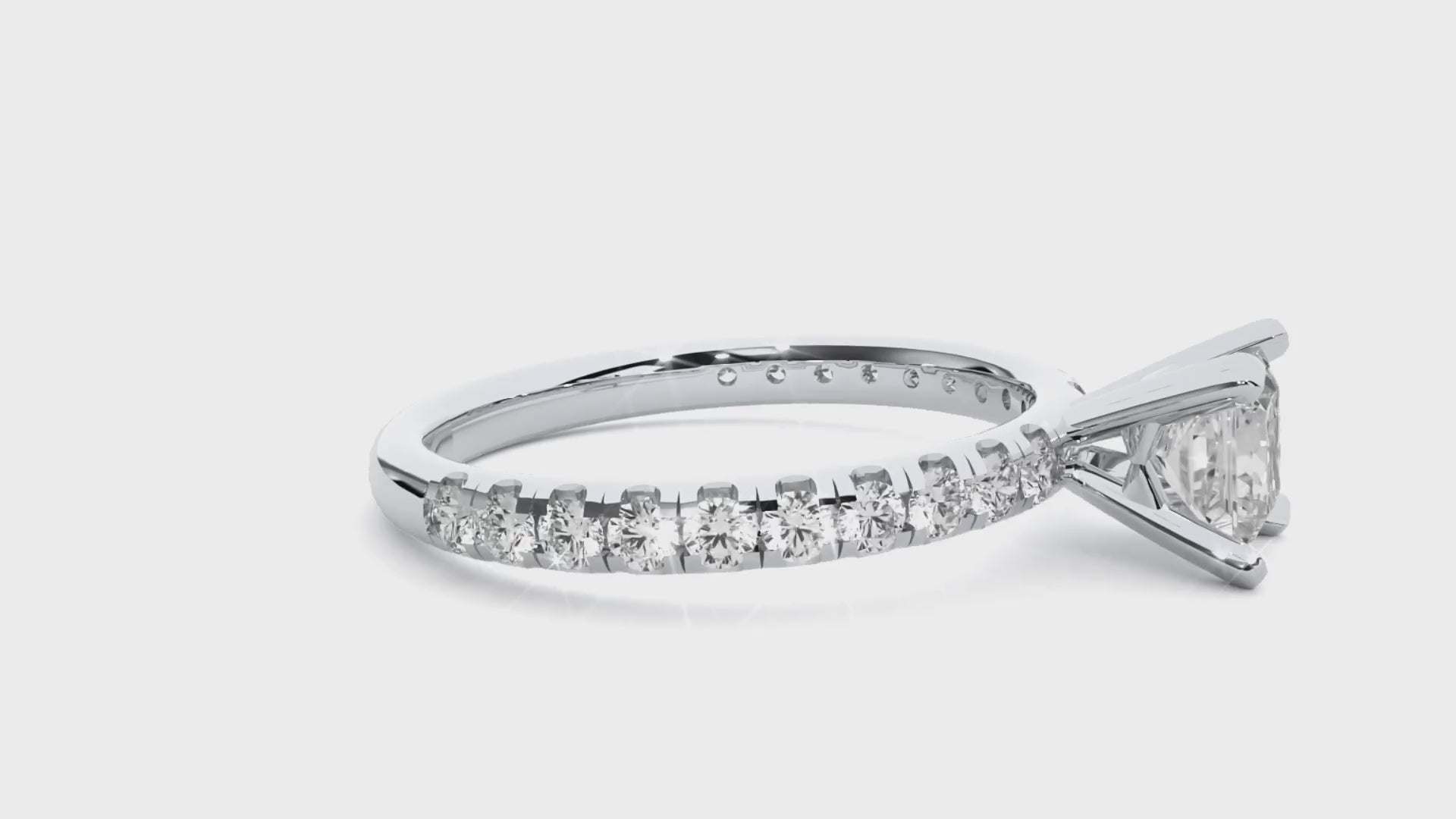 Poppy Solitaire Ring