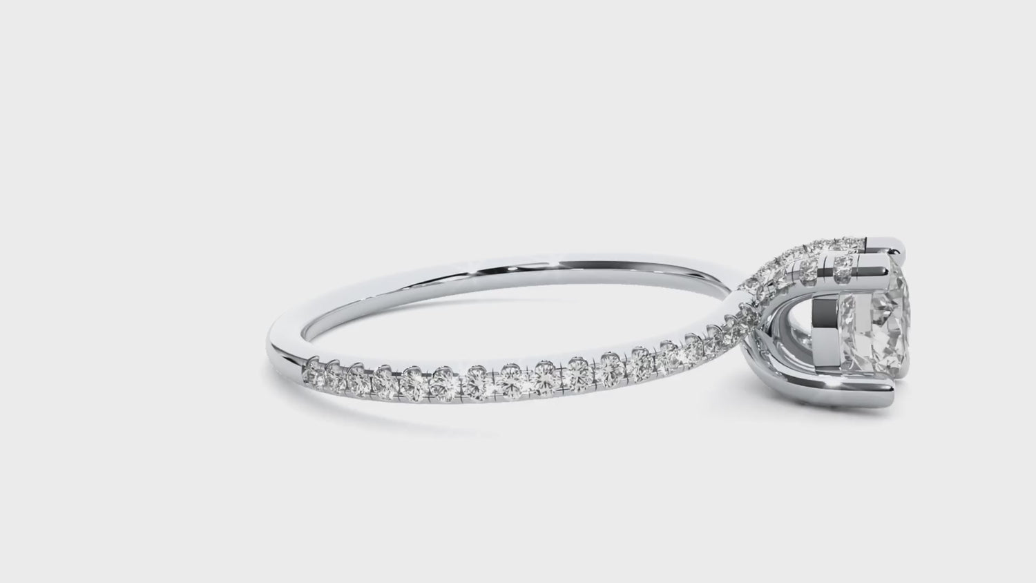 Cosmia Solitaire Ring