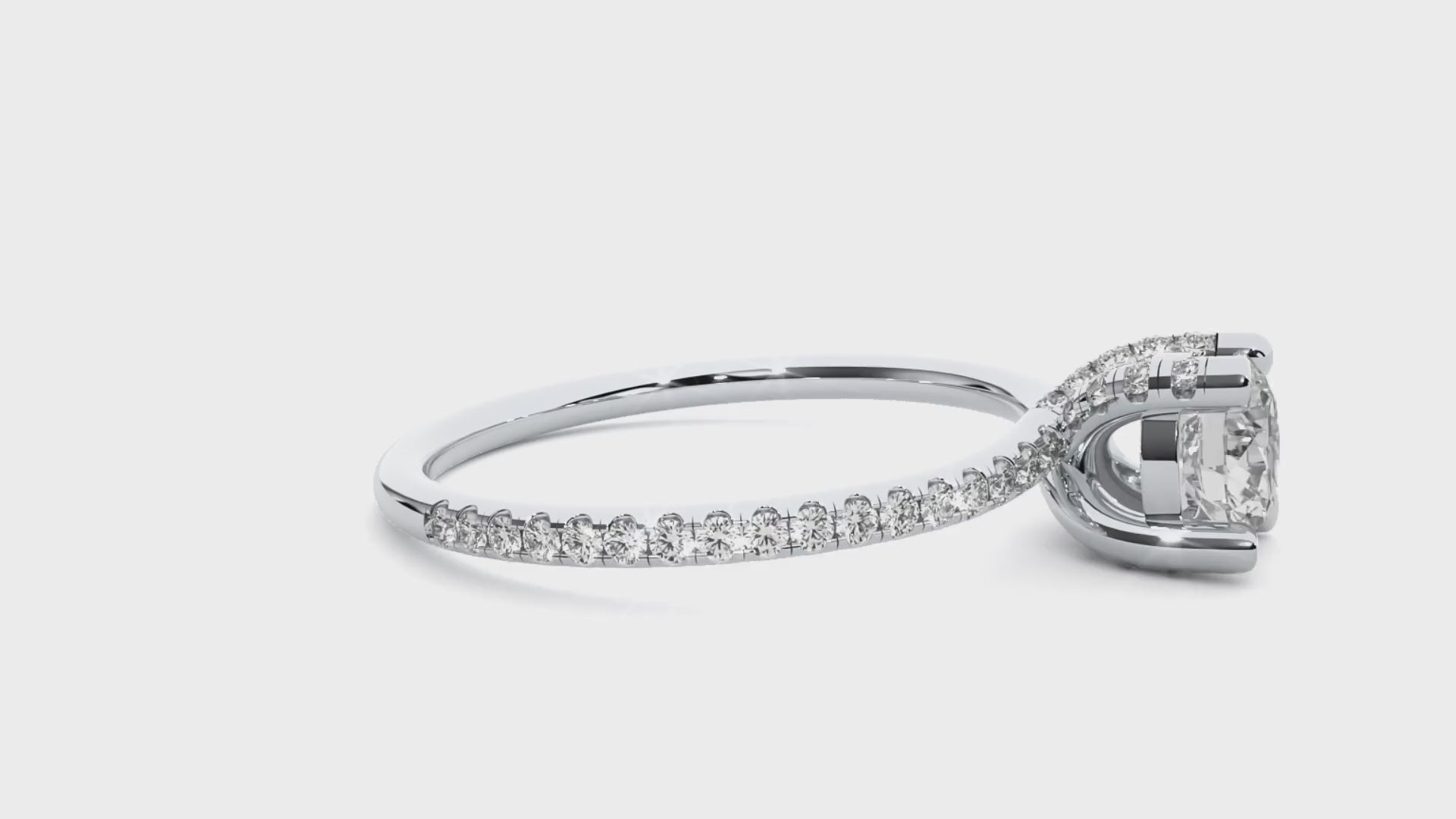 Cosmia Solitaire Ring