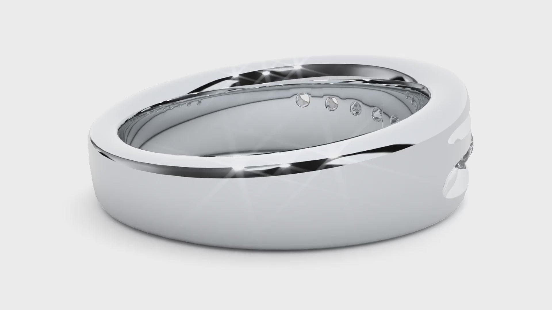 Bernice Mens Studded Ring