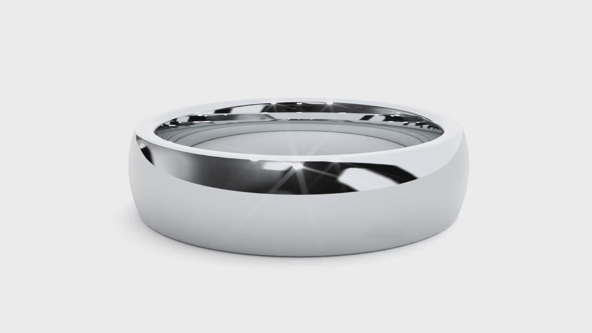 Allegra Mens Wedding Band