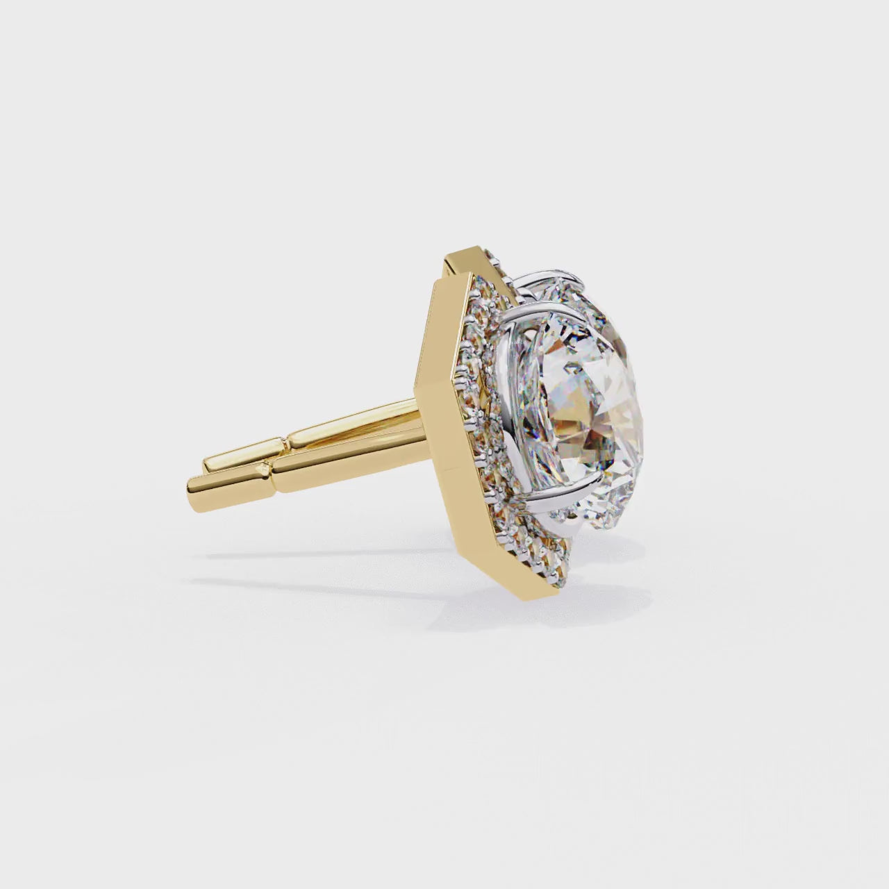 Rachel Solitaire Earring
