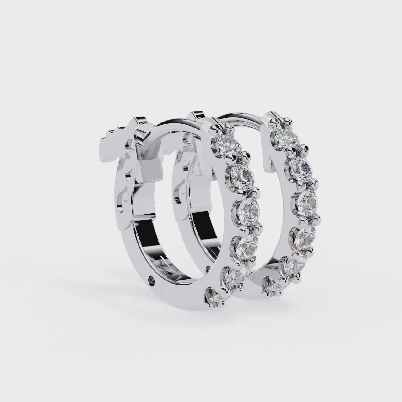 Emerson Diamond Hoop