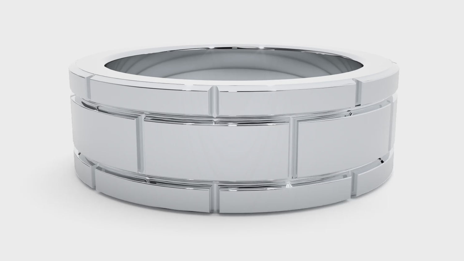 Angelica Mens Wedding Band