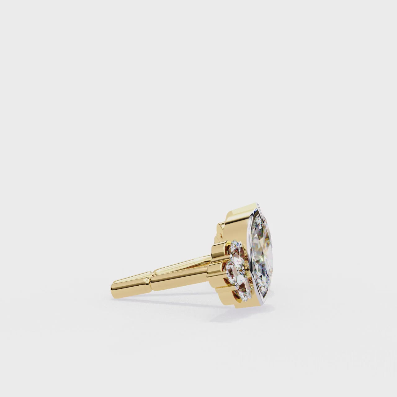 Daniela Solitaire Stud