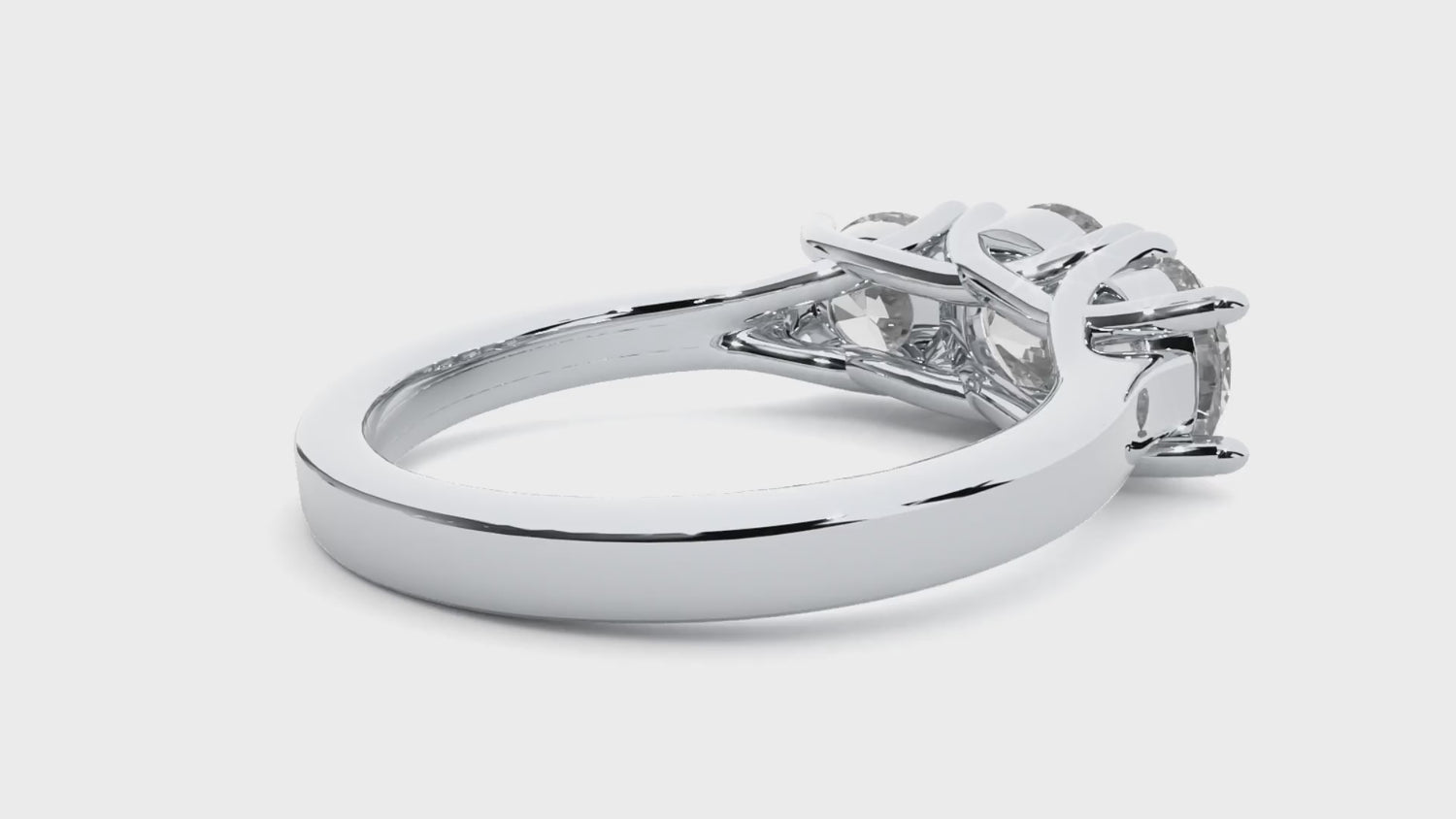 Adya Three Stone Ring