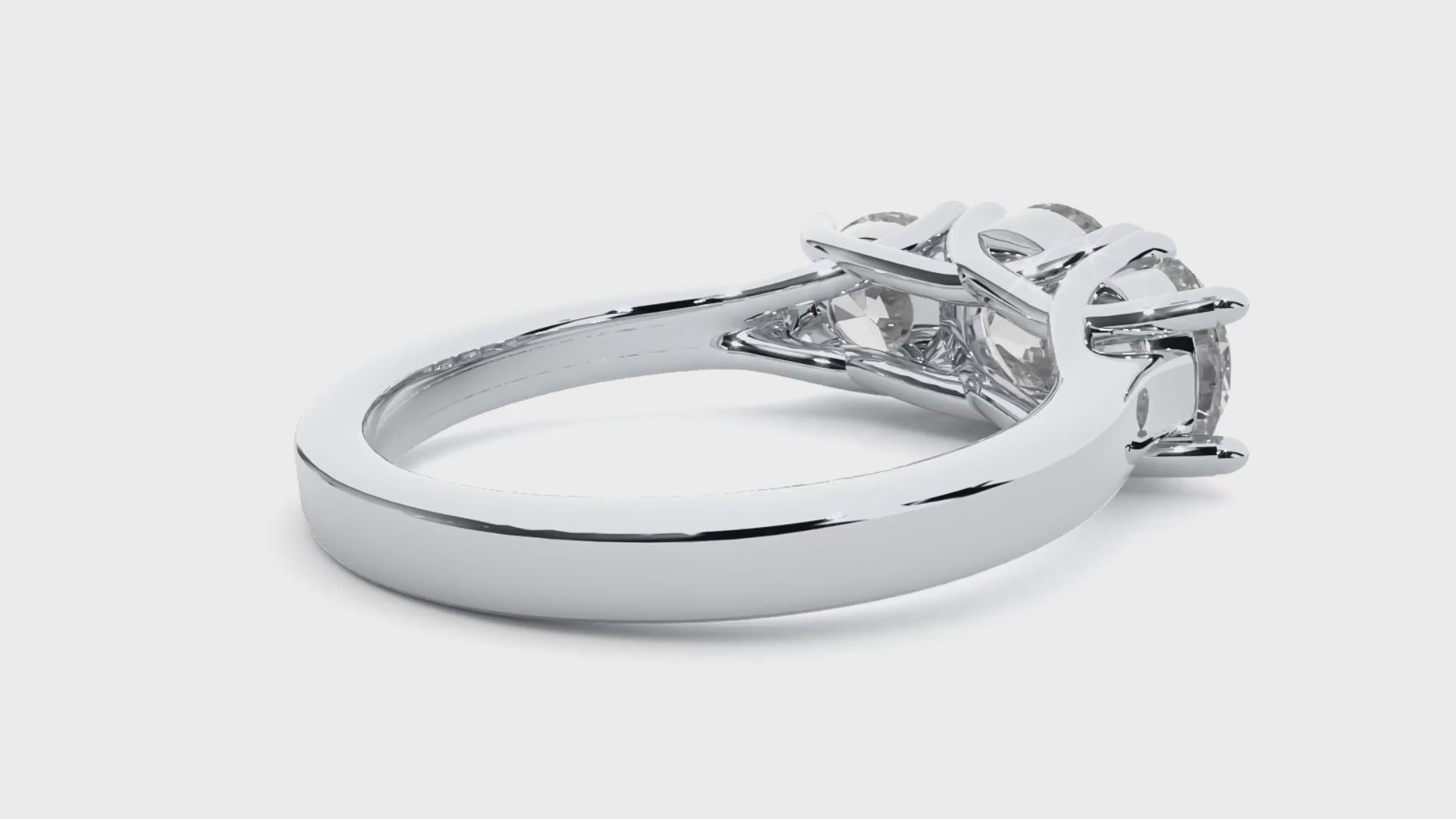 Adya Three Stone Ring