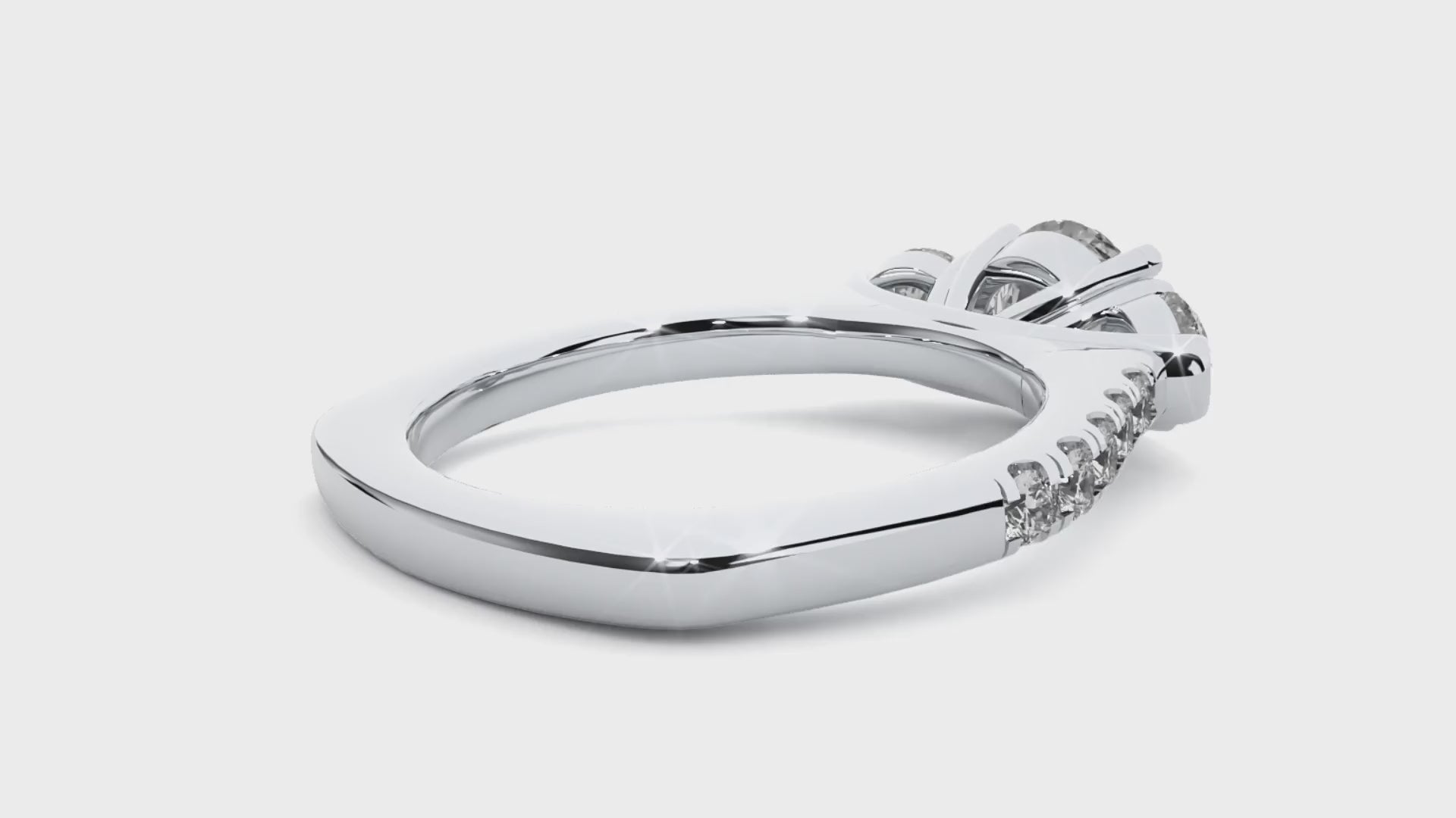 Sitara Three Stone Ring