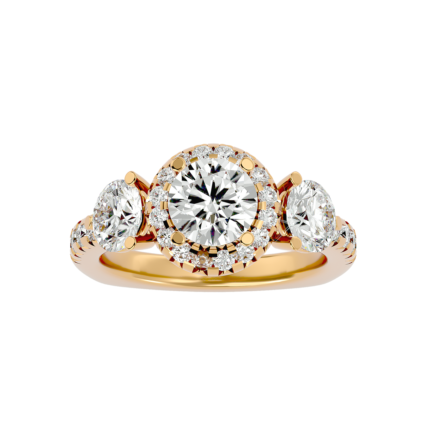 Lana Three Stone Ring