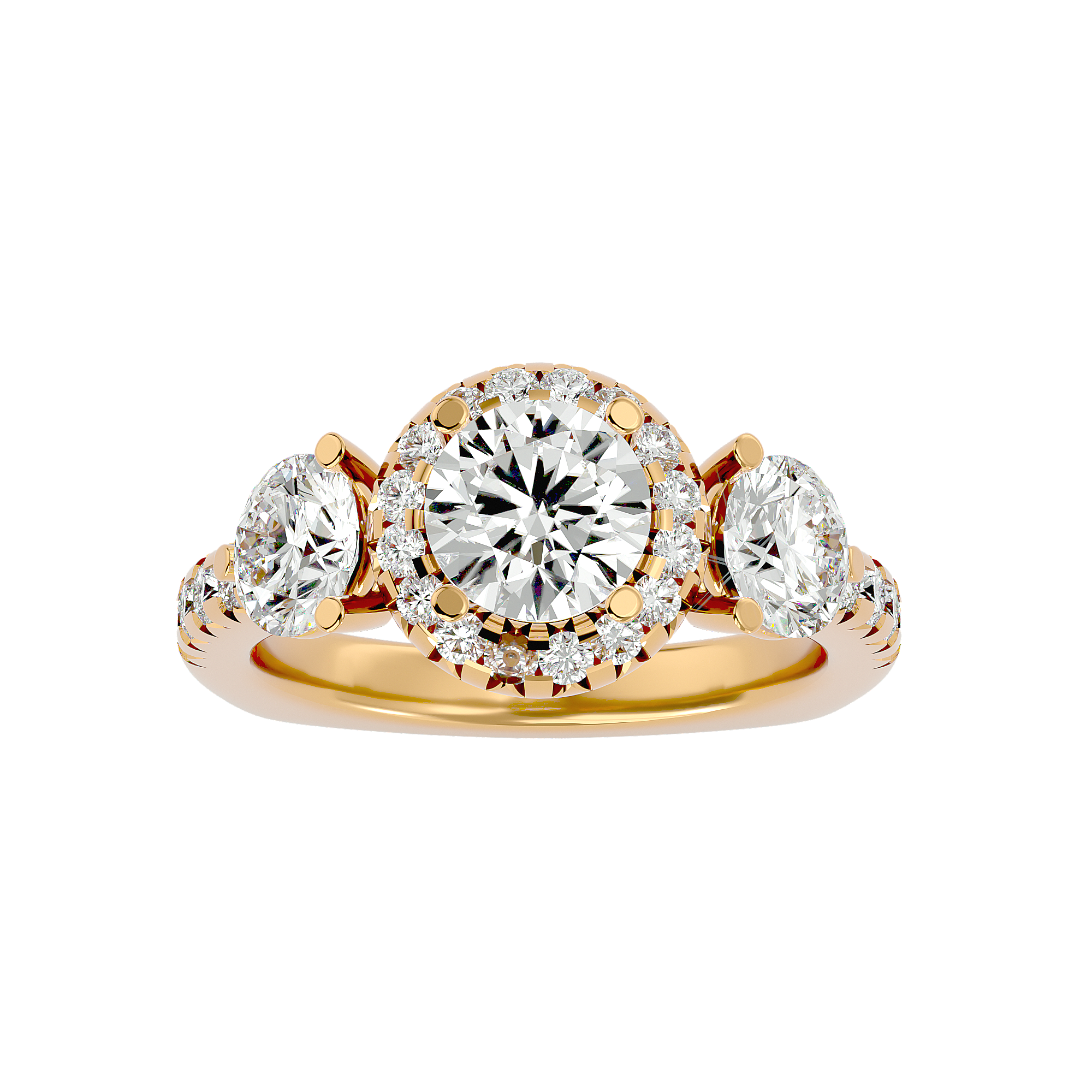 Lana Three Stone Ring