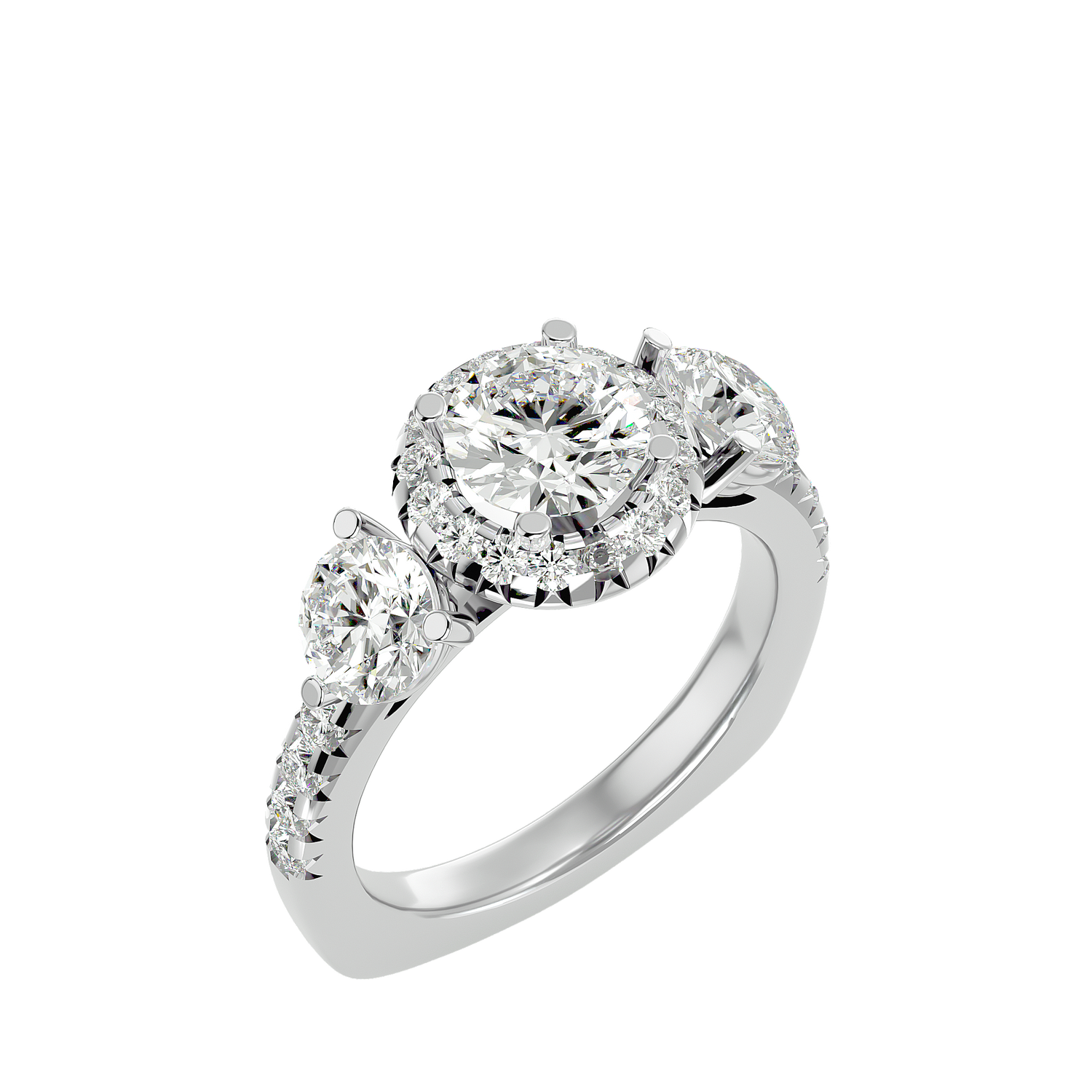 Lana Three Stone Ring