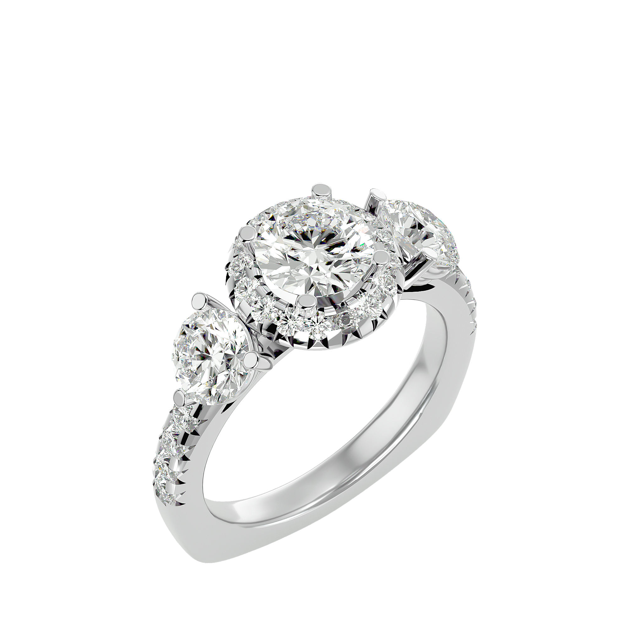 Lana Three Stone Ring